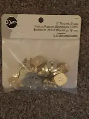 Dritz 3/4" Magnetic Snaps BK120
