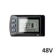 48V Speed Waterproof LCD Digital Control Panel/Display Meter for Ebike Scooter