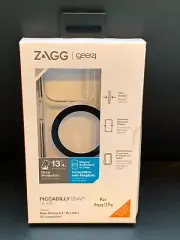 ZAGG Gear4 Piccadilly Snap MagSafe Case for iPhone 13 - Clear/Black