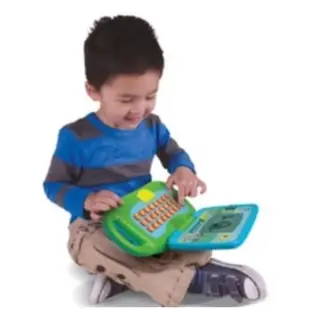 美國 LeapFrog 跳跳蛙 我的小筆電 2色可選 綠/粉 益智學習小電腦 益智玩具 學習玩具【公司貨】熊娃的家☘️