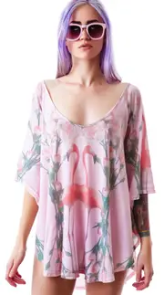 [Wildfox Couture] Florida Garden Butterfly Tunic