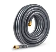 Heavy Duty Stainless Steel Garden Hose 100 Feet 5/8 Inch Kink Resistant