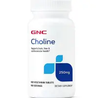 在飛比找Yahoo!奇摩拍賣優惠-現貨美國GNC肌醇膽堿Choline Inositol
