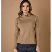 Uimi Women's Rollo Top - Cashew