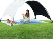 Beach Tent,Fishing Sun Shade Canopy - Family Sunshade Shelter for Camping Hiking Traveling, UPF 50+ Protection Canopy