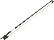 4/4 Cello Violoncello Bow Well D Carbon Round Stick Ebony Frog White Horsehair Cello Parts
