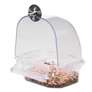 Transparent Bird Supplies Bird Cage Feeder Drawer to Use