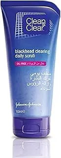 Clean and Clear Blackhead Clearing Daily Scrub, 150ml