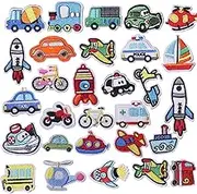 GYGYL 40pcs Fruit Embroidered Patches, DIY Sew Applique Repair Patch, Sew On/Iron On Patch for Jackets, Jeans, Pants,Backpacks, Clothes