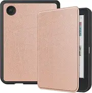 Cover for Kobo Clara BW (Model N365) / Kobo Clara Colour (Model N367) 6 inch 2024 E-Book eReader Case Cover for Kobo Clara Colour/for Kobo Clara BW Cover (Rose gold)