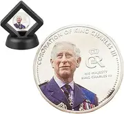 British Charles III Commemorative Coin - Coronation Metal Coins for The UK | Smooth Surfaces Crafts Souvenir Gifts for Family, Friends, and Collectors Borato