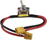 ECSiNG Electric Switch with XT60-Connector 15A Large Current On-Off Electric Power Switch Connector Power Switch Accessories for RC Model Drone Car ESC Battery