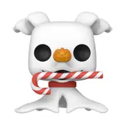 The Nightmare Before Christmas 30th Anniversary - Zero with Candy Cane Pop!