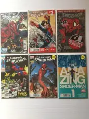 Marvel Comics- Spider-Man #1 Comic Book Variant Lot