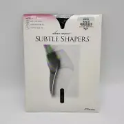 1 Pair JC Penney Penny Subtle Shaper Navy LONG Super Support Pantyhose
