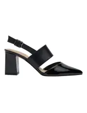 [Sandler] Kitson Heeled Shoes in Black Patent /Glove