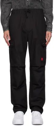 Elastic waist casual pants EU52,EU56,EU54 Black