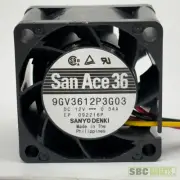 Sanyo Denki San Ace 36, Cooling Fan, 36mm x 36mm x 28mm, 9GV3612P3G03 12V DC PWM