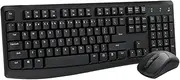 Rapoo X1800Pro RF Wireless Keyboard and Mouse, Black