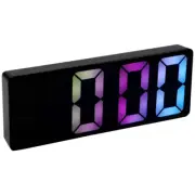 Battery Operated Clock Large Screen Electronic Travel Alarm Clocks for Bedrooms