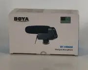 BOYA BY-VM600 Cardioid Directional Shotgun Condenser Microphone for DSLR Camera
