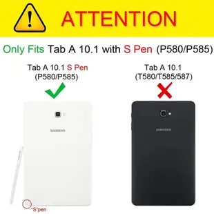SAMSUNG 適用於三星 Galaxy Tab A6 10.1 帶 S Pen 2016 SM-P580 P580 P