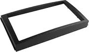 Rynplex Double Din Fascia Stereo CD Panel Dash Mounting Installation Trim Fascia Kit Face Frame Bezel, for Mazda, MPV Premacy 1999-2004 Auto Radio Mounting Frame
