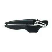 Chef'n FreshForce Garlic Press Kitchen Stainless Steel Squeezer Masher Black
