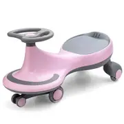 Costway Kids Wiggle Scooter Pink