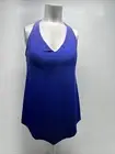 Magicsuit Taylor Tankini Swim Suit Top V-neck Underwire Draped Ombre Purple 10