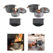 Camping Cooking Set Cookset Camping Cookware for Hiking Backpacking Barbecue