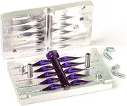 Soft Plastiс Mold Lure Making Injection Molds Fishing Lures Crappie 2'' 10 Cavity Aluminium