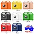 For Apple AirTag Armor Protective Case Cover Key Ring Tracker Keychain Air Tag