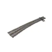 Peco SL8377 HO/OO Code 83 Left Hand #7 Curved Turnout