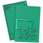 Avery Foolscap Tubeclip File Green