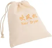 DRESSOOS Curling Iron Travel Pouch Stylish Hair Dryer Holder Drawstring for Hair Tools