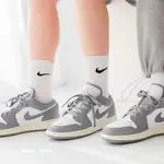 AIR JORDAN 1 LOW VINTAGE GREY 灰白 奶油底 AJ1 男女鞋 情侶鞋 553560053