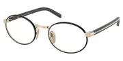 Prada PR B55V AAV1O1 Men's Glasses Black Size 52 - Private Health Rebate - Blue Light Block Available