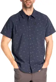 Klim Rambler, shirt shortsleeve , color: Dark Blue/Grey , size: L