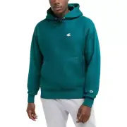 ​Champion Mens Teal Reverse Weave Hoodie Size S Sweatshirt Heavyweight NWT
