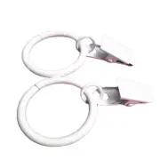 10 PCS/Set Curtain Hook Clip Rings for Curtains Drapery with Clips