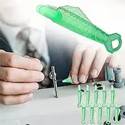 10pcs Sewing Machine Needle Threader, Fish Mouth Needle Threader for Sewing Machine Needle Tool, Sewing Machine Loop Easy Quick Needle Threaders