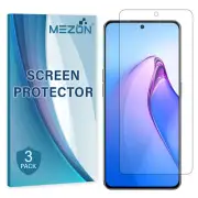[3 Pack] OPPO Reno8 Pro 5G Premium Ultra Clear Film Screen Protectors by MEZON