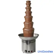 Chocolate Fountain Machine 7 Tiers Fondue Melter Caterer Commercial Electric
