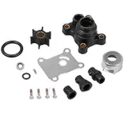 Water Impeller Kit for Evinrude 9.9HP 15 0394711 394711 18-3327 Black Silver
