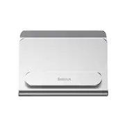 Metal Wall Mount Cellphone Holder Universal Creative Paste Mobile Phone Tablet Charging Stand Bracket - Silver