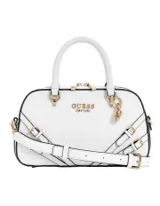 [Guess] Bramina Small Satchel Bag in White