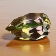 10.44 Cts | natural loose|Ametrine | Bi color | pear Shape | geometric cut