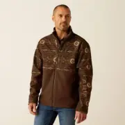 Ariat BANYAN BARK SOUTHWEST PRINT Logan Softshell Jacket-55416