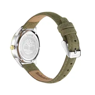 Timberland 天柏嵐 HENNIKER 4系列腕錶-綠x金/34mm(TDWLF2231901)
